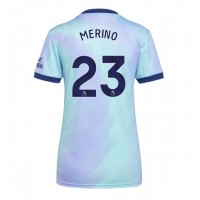 Camiseta Arsenal Mikel Merino #23 Tercera Equipación para mujer 2024-25 manga corta